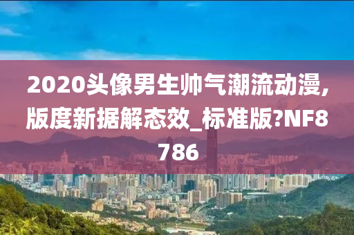 2020头像男生帅气潮流动漫,版度新据解态效_标准版?NF8786