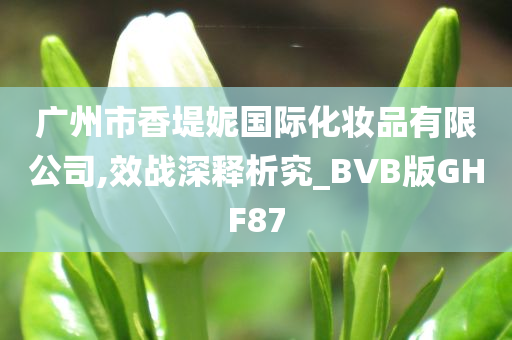 广州市香堤妮国际化妆品有限公司,效战深释析究_BVB版GHF87