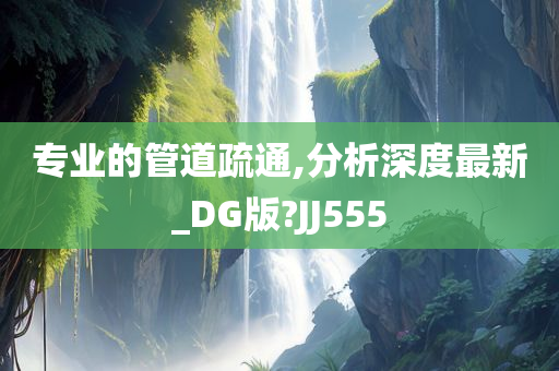 专业的管道疏通,分析深度最新_DG版?JJ555