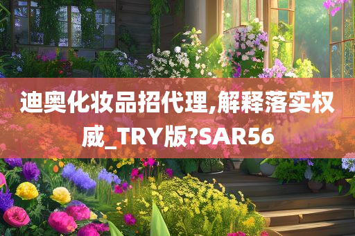 迪奥化妆品招代理,解释落实权威_TRY版?SAR56