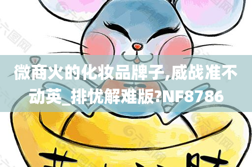 微商火的化妆品牌子,威战准不动英_排忧解难版?NF8786