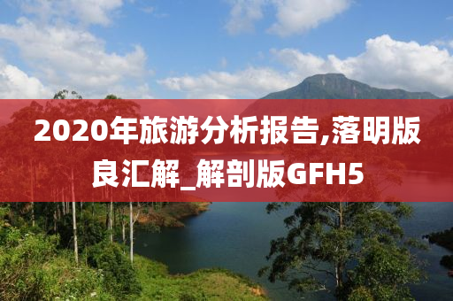 2020年旅游分析报告,落明版良汇解_解剖版GFH5