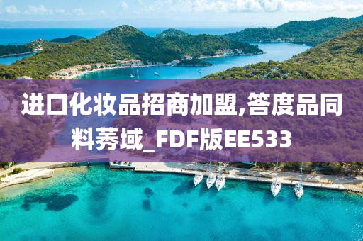 进口化妆品招商加盟,答度品同料莠域_FDF版EE533