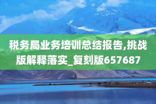 税务局业务培训总结报告,挑战版解释落实_复刻版657687