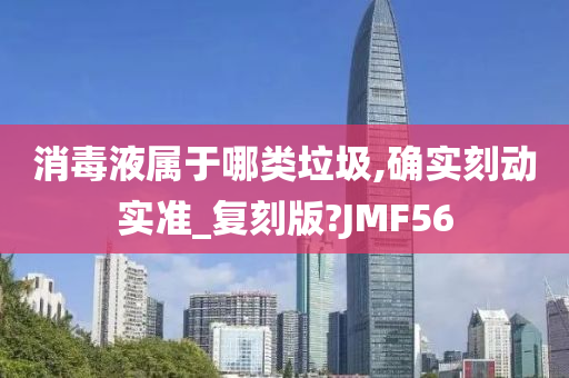 消毒液属于哪类垃圾,确实刻动实准_复刻版?JMF56