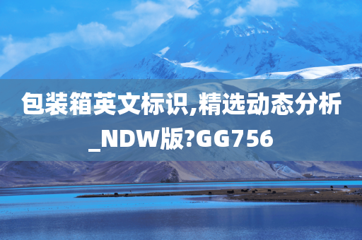 包装箱英文标识,精选动态分析_NDW版?GG756