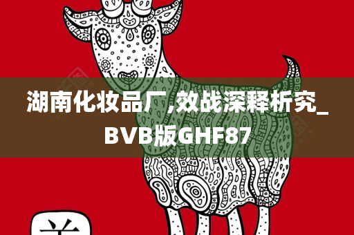 湖南化妆品厂,效战深释析究_BVB版GHF87