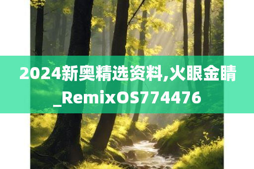 2024新奥精选资料,火眼金睛_RemixOS774476