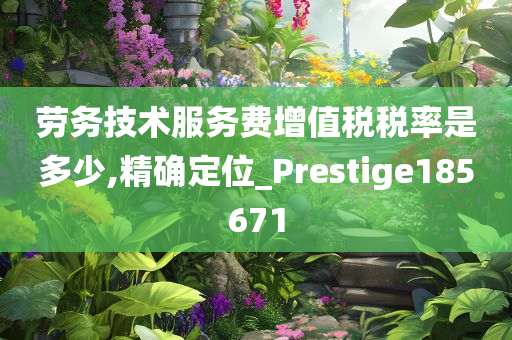 劳务技术服务费增值税税率是多少,精确定位_Prestige185671