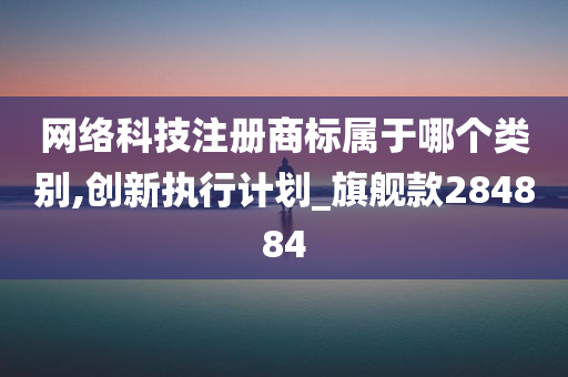 网络科技注册商标属于哪个类别,创新执行计划_旗舰款284884