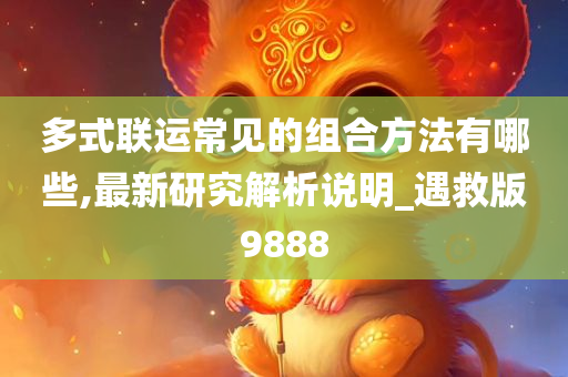 多式联运常见的组合方法有哪些,最新研究解析说明_遇救版9888