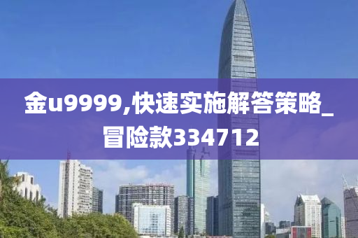 金u9999,快速实施解答策略_冒险款334712