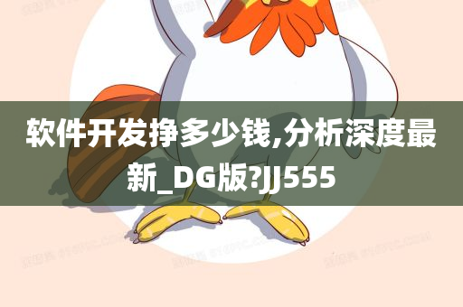 软件开发挣多少钱,分析深度最新_DG版?JJ555