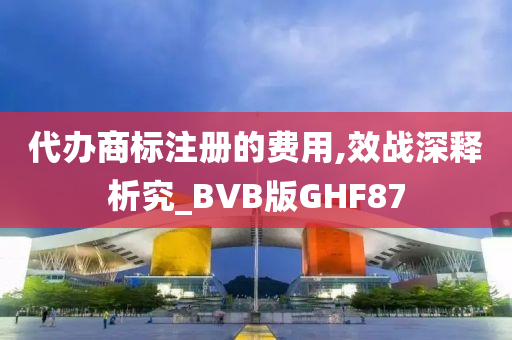 代办商标注册的费用,效战深释析究_BVB版GHF87