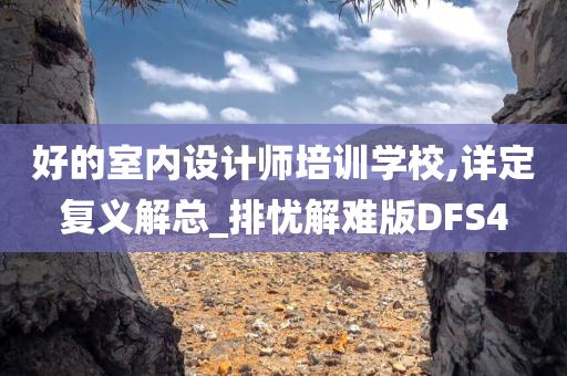 好的室内设计师培训学校,详定复义解总_排忧解难版DFS4