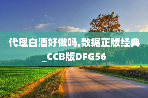 代理白酒好做吗,数据正版经典_CCB版DFG56